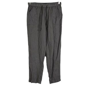 Rachel Roy Linen Pants M Lagenlook Casual Minimalist Capsule Beachy Breathable